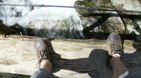 Foot Bridge 스톡 동영상 671168