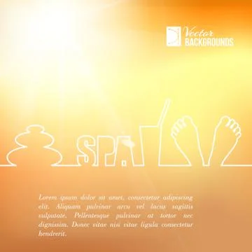 Foot care. Stock Illustration