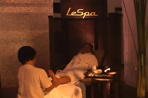 Foot massage Stock Footage 288975