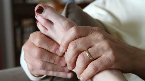 Foot Massage Stock Footage 24740008
