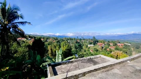 Foot of the mountain Stock Footage 223639570