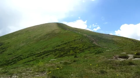 Foot of a mountain Goverla Stock Footage 68803935