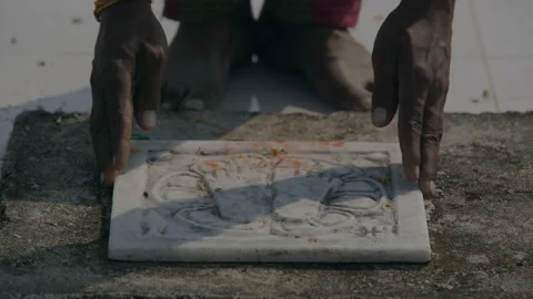 Foot print design Stock Footage 204786886