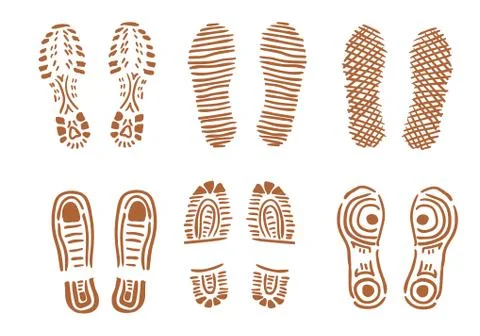 Foot print icon. Hogh quality silhuette sign of human traces for web deasign Stock Illustration