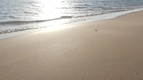 Foot in the sand Stock Footage 58572926