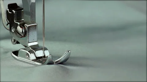Foot Sewing Machine Stock-Footage 47842297