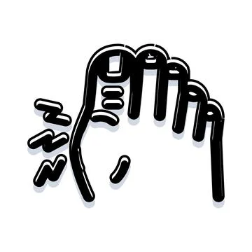 Foot sole suffering from severe bunion pain Stock Illustration