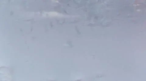 Foot steps on the snow Stock-Footage 10770287