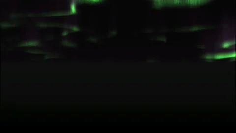 Footage Aurora effect in the sky with black screen Stock Footage 272407829