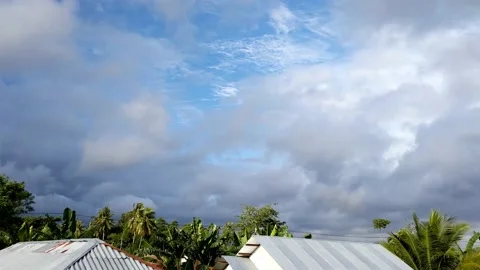Footage B Roll Timelapse Sky to the rain Video stock 134561165