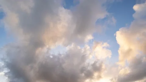 Footage B Roll Timelapse Sky and black cloud or Dark grey storm clouds Stock Footage 143851945
