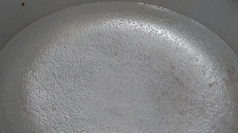 Footage of the baking process showing the preparation of delicious bread Stock Footage 280608749