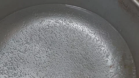Footage of the baking process showing the preparation of delicious bread Stock Footage 280608777