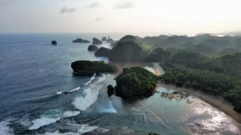 Footage on the beach Video stock 274724133