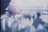 Footage Of The Black Panthers Marching And Former Chief Of Police, Charles Gain Stock Footage
