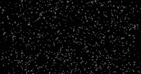 Footage, blue bubbles on a black background, transparent bubbles move up blend Stock Footage 164588923