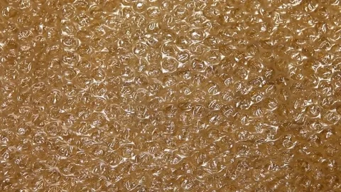 Footage of bubble wrap background Stock Footage 233275777