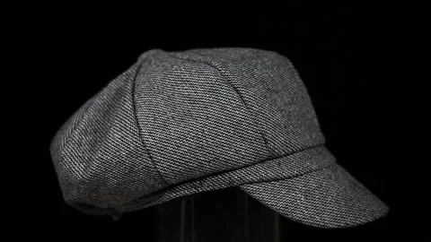 Footage of cap dark background Stock Footage 207416934