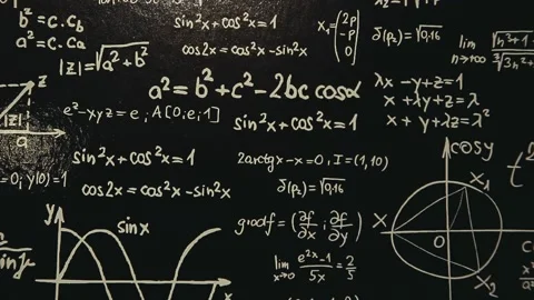 Footage of chalk board background Video stock 131619532