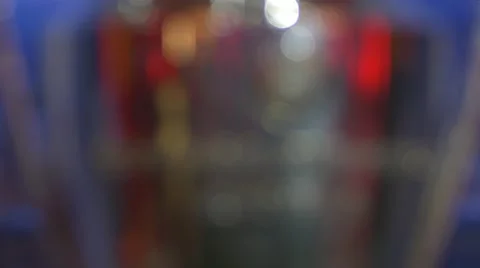 Footage of the Champions League Trophy exposed to the people of Sarajevo Stock Footage