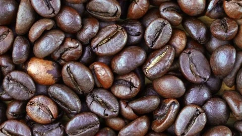 Footage close up coffee beans Stock Footage 72002826