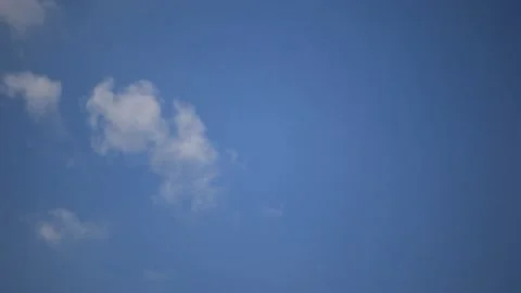Footage of cloud blue sky background Video stock 155323900