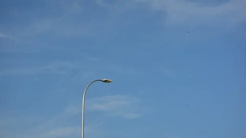 Footage of cloud movement time lapse photography Stock Footage 256379482