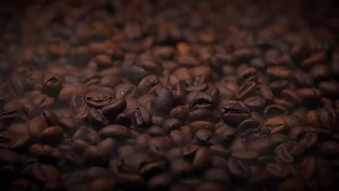  Footage of coffee bean background Stock Footage 296757747