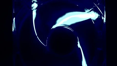 Footage of a computer cooling fan Stock Footage 80540982