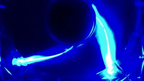 Footage of a computer cooling fan Stock Footage 80541309