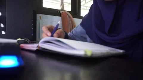 Footage of computer equipment and printing, suitable for background. Stock Footage 248734023