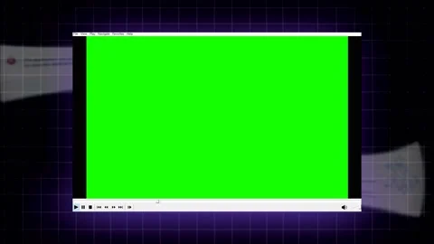Footage of a computer player Stockbeeldmateriaal 196220808