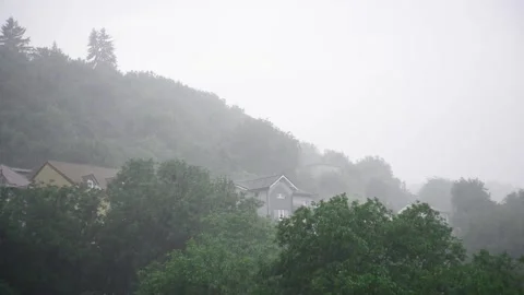 Footage during the storm. Stock Footage 133317728