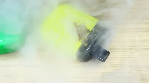 Footage of electronic smoke device Stock Footage 254333183