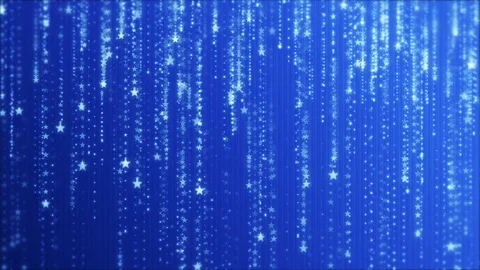 Footage Falling stars on a blue background Stock Footage 78525232