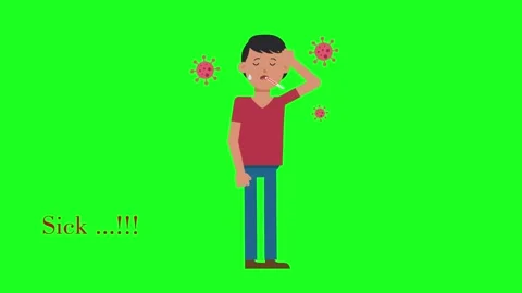 Footage Green Screen SIck Stock Footage 234776496