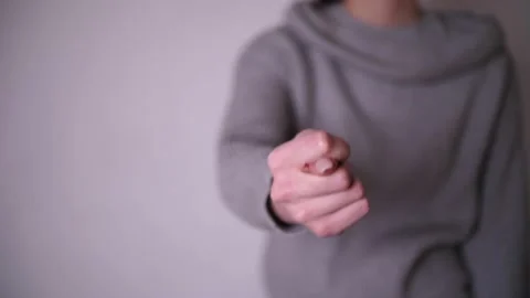 footage of hand gesture fig Stock Footage 151225540