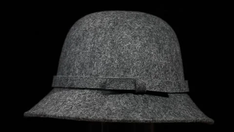 Footage of hat dark background Stock Footage 207433105