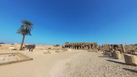 Footage from the Karnak  Temple in Luxor  Egypt Stock Footage 287378053