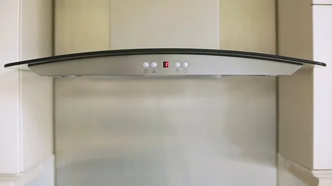 Footage of kitchen stove as an built in modules in kitchen,Interior shot Stock Footage 76747462