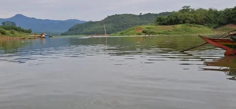 Footage from the lakeside Stock Footage 296077716