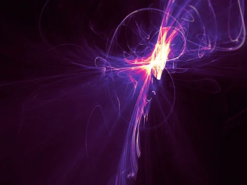 Footage Looping Abstract Background Purple Light Effects with motion blur. Stock Footage 76975487