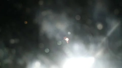Footage, lusion of the shadow of the lamp reflected on the glass with real sound Stock Footage 209924601