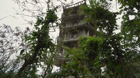 Footage of oriental monuments. Stock Footage 105596101