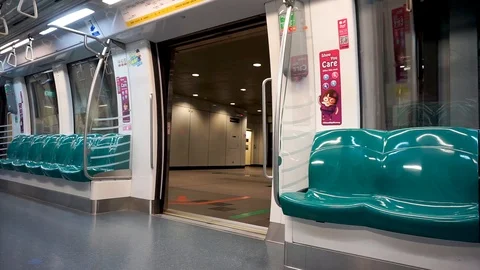 Footage people at Mrt Train Stock Footage 103697413