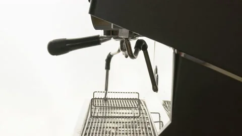 Footage process of professional coffee brewing.  Video stock 138175268