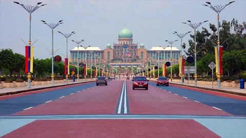 Footage of Putrajaya Complex Stock Footage 170710318