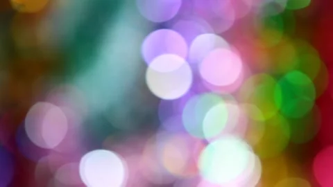 Footage of rainbow bokeh background Stock Footage 300259405