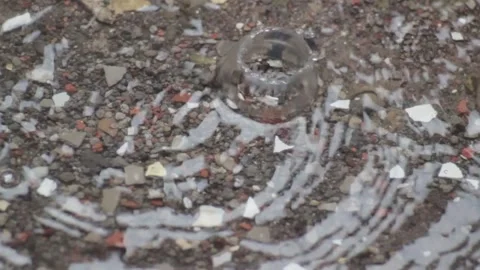 A footage of raindrops Stock Footage 241986920