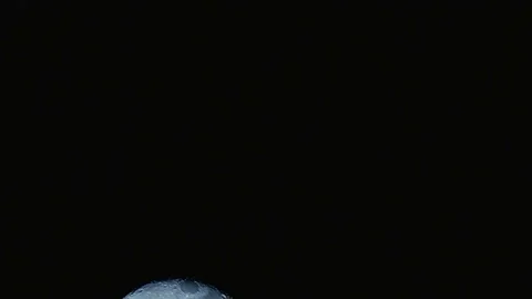 Footage of Real blue Moon Stock Footage 80254168
